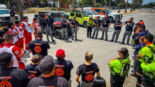 Aplica Protección Civil operativo por partido de México