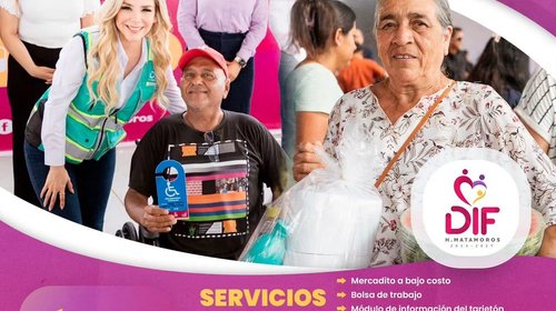 DIF Matamoros llevará Mega Brigada a Palmares de las Brisas