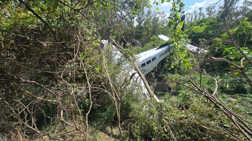 Tres personas lesionadas deja desplome de aeronave en Apodaca