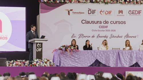 Más de 450 alumnos concluyen talleres CEDIF en Matamoros