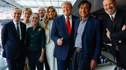 Sheinbaum comparte palco con Trump en la final del Mundial