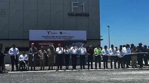 Inician construcción de estaciones seguras en Tamaulipas