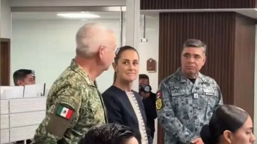 Reconoce Sheinbaum labor de la Guardia Nacional