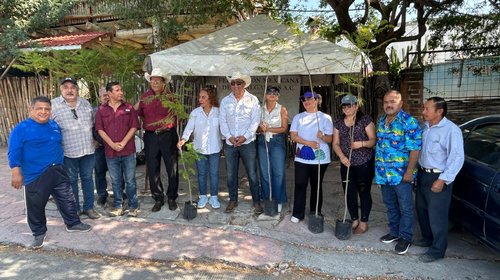 Cabalgantes de Tamaulipas se unen a la Jornada de Reforestación