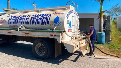 Valle Hermoso se queda sin agua; piden apoyo a Conagua
