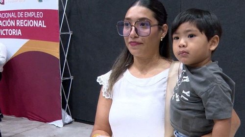 Ana Ramírez, madre soltera y psicóloga, acudió a Feria del Empleo