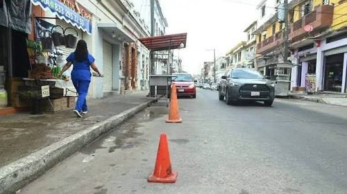 Desarman a los 'viene viene' en Tampico; retiran apartaespacios