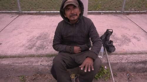 Protección Civil auxilia a hombre en situación de calle: Victoria