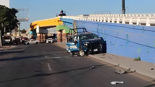 A balazos, atacan a policías estatales en Culiacán