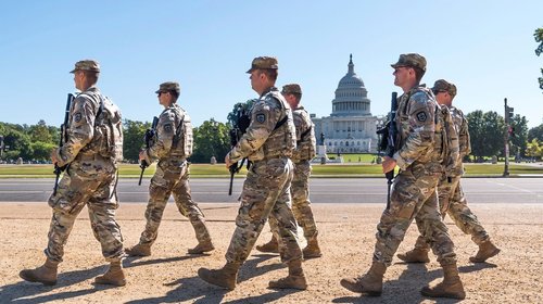 A un año del despliegue de la Guardia Nacional en Washington