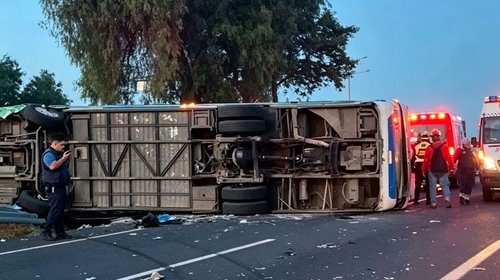Accidente en la México-Pachuca deja un muerto y 30 heridos