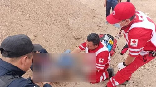 Intenta cruzar el tren y resulta lesionado en Sonora