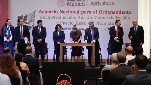 Precio del jitomate seguirá bajando tras acuerdo: CSP