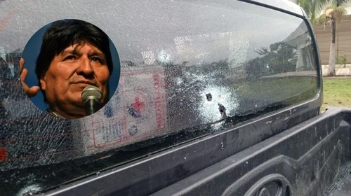 Acusan que ataque contra Evo Morales fue un 'montaje'