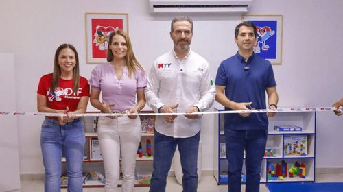 Reinaugura Adrián de la Garza estancia infantil 'Laura Arce'