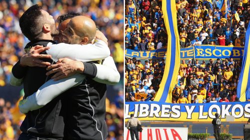 Afición de Tigres conmueve a Nahuel Guzmán y Gignac
