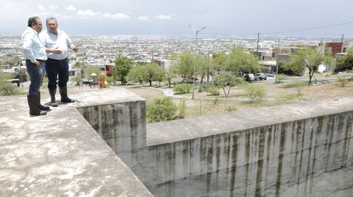Afirma Escobedo que represas en cerros sí funcionan