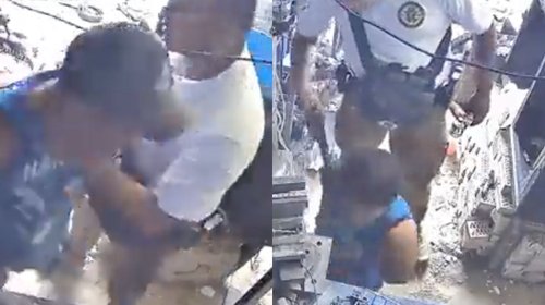 Autoridades de Coahuila agreden a herrero frente a su hija