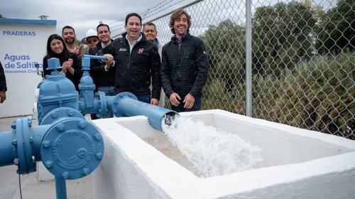 Nuevo pozo de agua para Saltillo beneficia a varias colonias