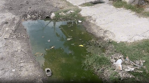 Denuncian vecinos aguas negras en fraccionamiento Canadá