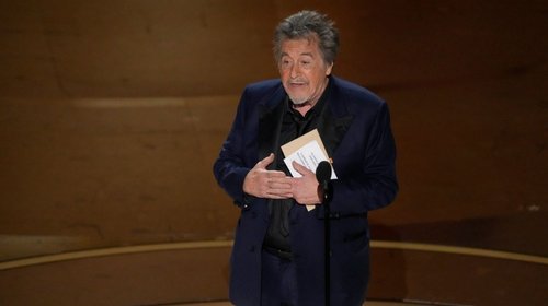 Al Pacino afirmó que no cometió un error en el cierre del Óscar
