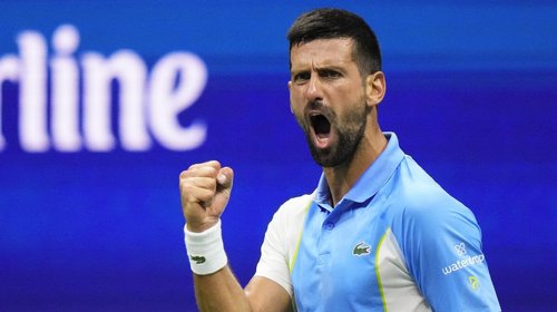 Alcanza Djokovic su 10m final del US Open al vencer a Ben Shelton