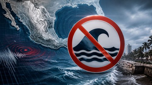 Cancelan alerta de tsunami tras terremoto de 7.4 en Chiapas