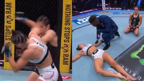 ¡Victoria! Alexa Grasso noquea a Maycee Barber en primer round