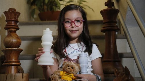 Alondra Bagatella, la pequeña conquistadora del ajedrez nacional 