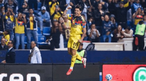 América golea 4-0 a Puebla en el Estadio Cuauhtémoc