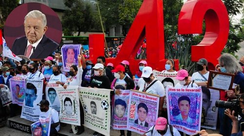 AMLO alista reporte para padres de los normalistas de Ayotzinapa
