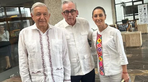 AMLO y Sheinbaum respaldan a Rubén Rocha en caso 'Mayo'-Cuén