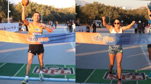 Reúnen a mil corredores en el Touchdown Race 2026
