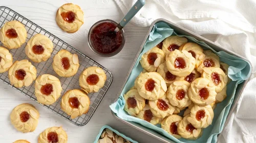 ¿Antojo de galletas de mantequilla con mermelada? aquí la receta