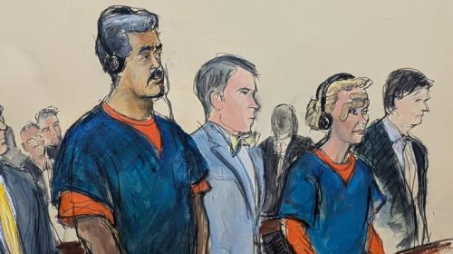 Comparecen Maduro y Flores otra vez en corte de Nueva York