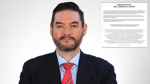 Apoyan urbanistas a Javier de la Fuente tras destitución