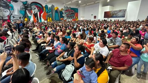 Reynosa entrega apoyos del programa Jóvenes Imparables