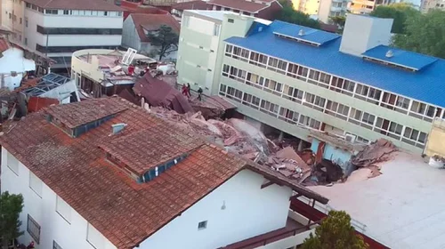 Se derrumba edificio de 10 pisos en Argentina