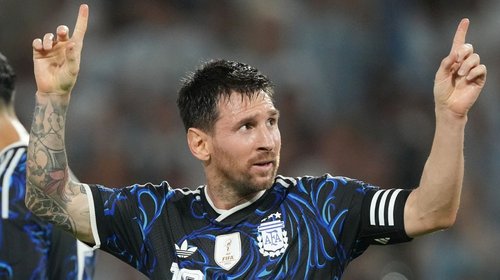 Argentina disipa fantasmas al golear a Zambia en partido amistoso