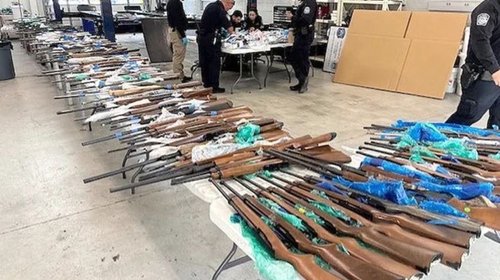 Detiene EUA envío de 400 armas que iban rumbo a México