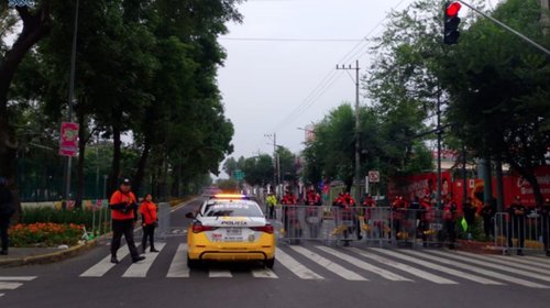 Arrancan cierres viales por partido México vs Inglaterra en CDMX