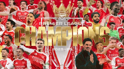 Arsenal es campeón de la Premier League tras 22 años de espera