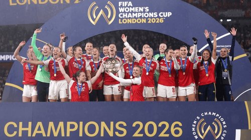 Vence Arsenal al Corinthians y gana la Copa de Campeones Femenil