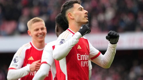 Arsenal golea 5-0 al Crystal Palace en la Liga Premier