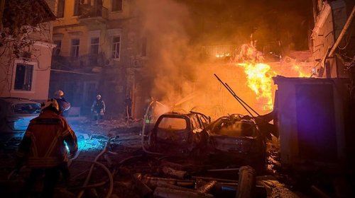 Ataques nocturnos entre Rusia y Ucrania dejan siete muertos