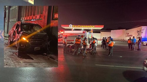 Conductora atropella a tránsito y huye de antialcohólica