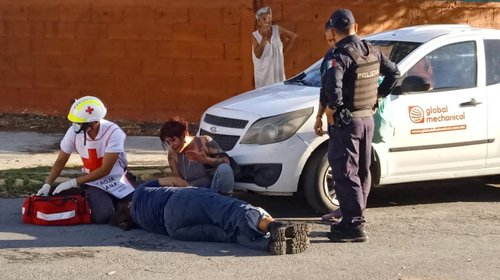 Atropellan a mujer en Guadalupe al salir de su trabajo 