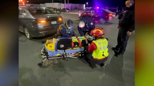 Atropellan a joven a metros de puente peatonal en Ramos Arizpe