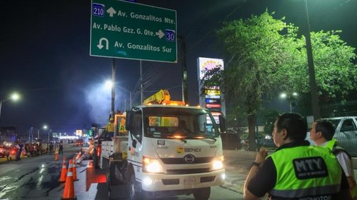 Avanza Monterrey en rehabilitación de vialidades rumbo al Mundial