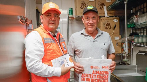 AyD difunde control de descargas en negocios de Guadalupe